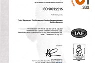 Gleeds Ukraine awarded ISO 900..